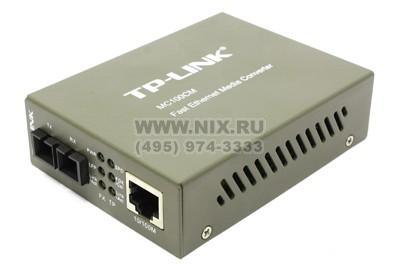 TP-LINK MC100CM 100Base-TX to 100Base-FX Media Converter (1UTP, 1SC, MM)
