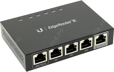 UBIQUITI ER-X EdgeRouter X (4UTP 1000Mbps, 1WAN, PoE)