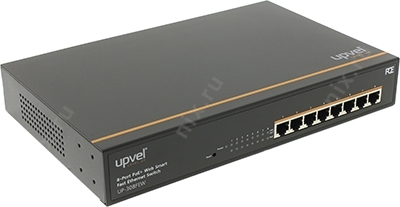 UPVEL UP-308FEW 8-port PoE+ Web Smart Fast Ethernet Switch (8UTP 100Mbps PoE)
