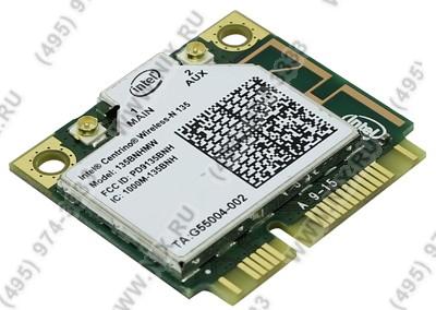 Intel Centrino Wireless-N 135 135BNHMW mini PCI-E WiFi b/g/n + BT (OEM) + 2 