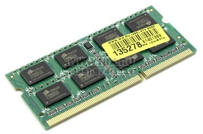 Corsair Mac Memory CMSA4GX3M1A1066C7 DDR3 SODIMM 4Gb PC3-8500 CL7 (for NoteBook)