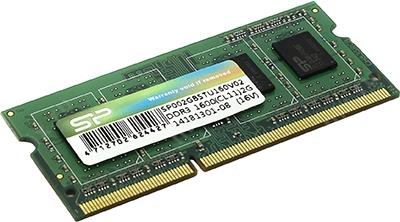 Silicon Power SP002GBSTU160V02 DDR3 SODIMM 2Gb PC3-12800 (for NoteBook)