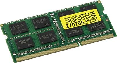 Crucial CT25664BF160B DDR3 SODIMM 2Gb PC3-12800 CL11 (for NoteBook)