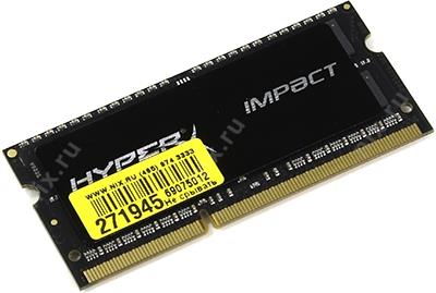 Kingston HyperX HX321LS11IB2/8 DDR3 SODIMM 8Gb PC3-17000 CL11 (for NoteBook)