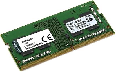 Kingston KVR21S15S6/4 DDR4 SODIMM 4Gb PC4-17000 CL15 (for NoteBook)