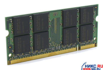Kingston DDR2 SODIMM 1Gb PC2-5300 1.8v 200-pin (for NoteBook)