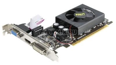 1Gb PCI-E DDR3 Palit GeForce GT610 (RTL) D-Sub+DVI+HDMI