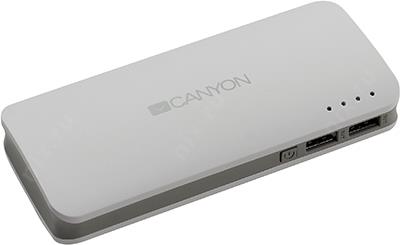   CANYON CNE-CPB100W White (2*USB 2A, 10000mAh, Li-Ion)