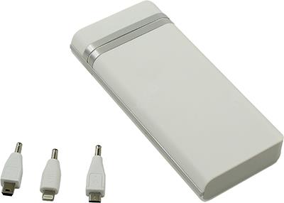   KS-is Power Bank KS-230 Silver (USB 2.1A, 20000mAh, 3 , , Li-lon)