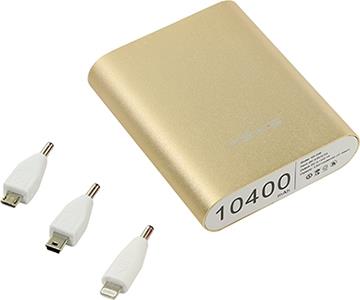   KS-is Power Bank KS-239 Gold (USB 2.1A, 10400mAh, 3 , Li-lon)