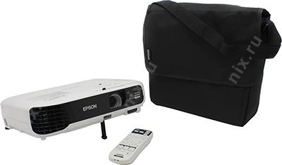 EPSON MultiMedia Projector EB-U04 (3xLCD, 3000 , 15000:1, 1920x1200, D-Sub, HDMI, RCA, USB, , MHL)