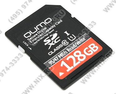 Qumo QM128GSDXC10U1 SDXC Memory Card 128Gb UHS-I