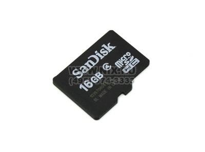 SanDisk SDSDQM-016G-B35 microSDHC Memory Card 16Gb Class4