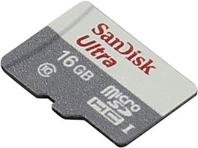 SanDisk Ultra SDSQUNB-016G-GN3MN microSDHC Memory Card 16Gb UHS-I U1 Class10