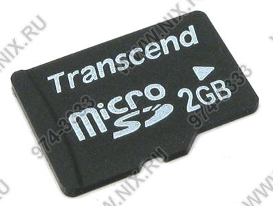 Transcend TS2GUSDC microSD Memory Card 2Gb
