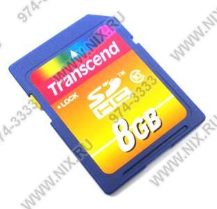 Transcend TS8GSDHC10 SDHC Memory Card 8Gb Class10