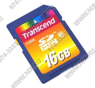 Transcend TS16GSDHC10 SDHC Memory Card 16Gb Class10