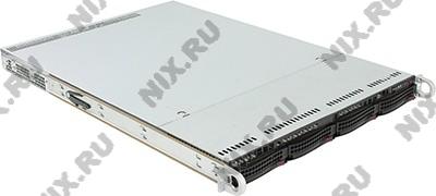 SuperMicro 1U 6018R-TDW (LGA2011-3, C612, WIO,SVGA, SATA RAID, 4xHS SAS/SATA, 2*GbLAN, 16DDR4, 600W)