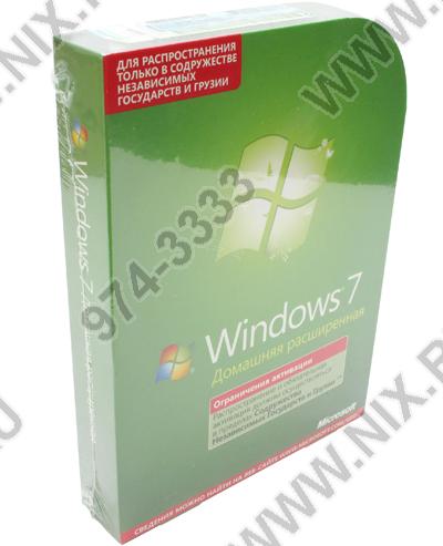 Microsoft Windows 7   32&64-bit  (BOX) GFC-02398/00188