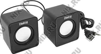  Dialog Colibri AC-02UP Black (2x3W,   USB)