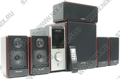  Microlab FC730/5.1 Wooden (Finish) (512W +Subwoofer 24W, , +, )