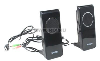 SVEN 314 Black (2x2W,   USB)