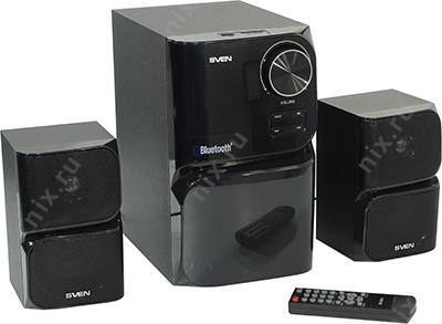  SVEN MS-305 Black (2x10W+Subwoofer 20W, , Bluetooth, SD, USB, FM, )