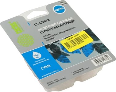  Cactus CS-CD972 (920XL) Cyan  HP OfficeJet 6000/6500/7000/7500