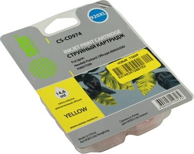  Cactus CS-CD974 (920XL) Yellow  HP OfficeJet 6000/6500/7000/7500