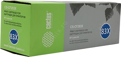  Cactus CS-CF283X  HP LJ Pro MFP M255/M201/M202