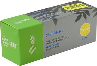  Cactus CS-PH6000C Cyan  Xerox Phaser 6000/6010, WorkCentre 6015