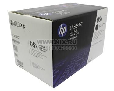  HP CE505XD (05X) Dual Pack Black  HP LaserJet P2055 ( )