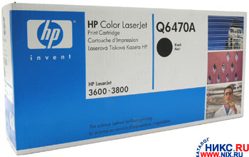  HP Q6470A (501A) Black  HP COLOR LJ 3600/3800