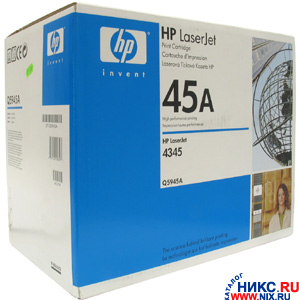  HP Q5945A (45A) Black  HP LJ 4345/M4345 
