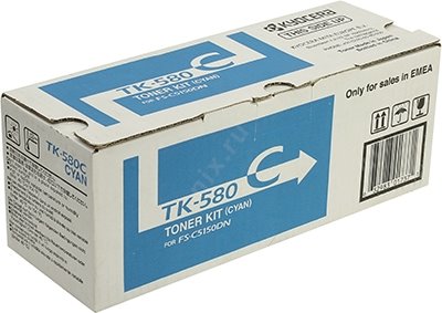 - Kyocera TK-580C Cyan  FS-C5150DN, P6021CDN