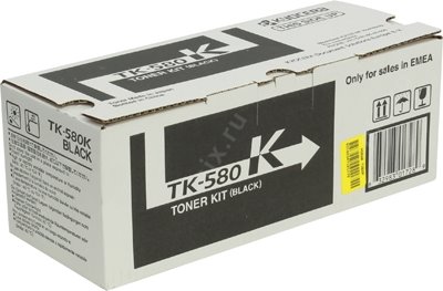 - Kyocera TK-580K Black  FS-C5150DN, P6021CDN
