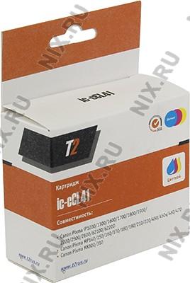  T2 ic-cCL41 Color  Canon iP1200/1300/1600/1700, MP140/150/160/220/470,MX300/310