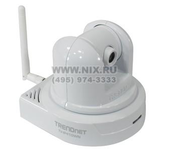 TRENDnetTV-IP410WNSecurView Wireless Pan/Tilt/Zoom Internet Camera (LAN, 640x480, f=4.0mm, 802.11b/g/n)