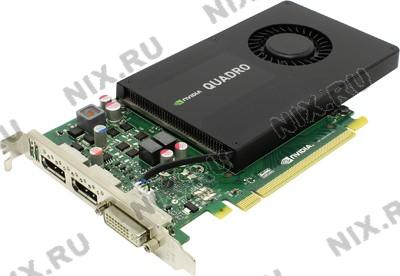 4Gb PCI-E GDDR5 PNY VCQK2200-T (OEM) DVI+DualDP NVIDIA Quadro K2200