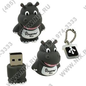SmartBuy Wild Hippo SB16GBHip USB2.0 Flash Drive 16Gb (RTL)
