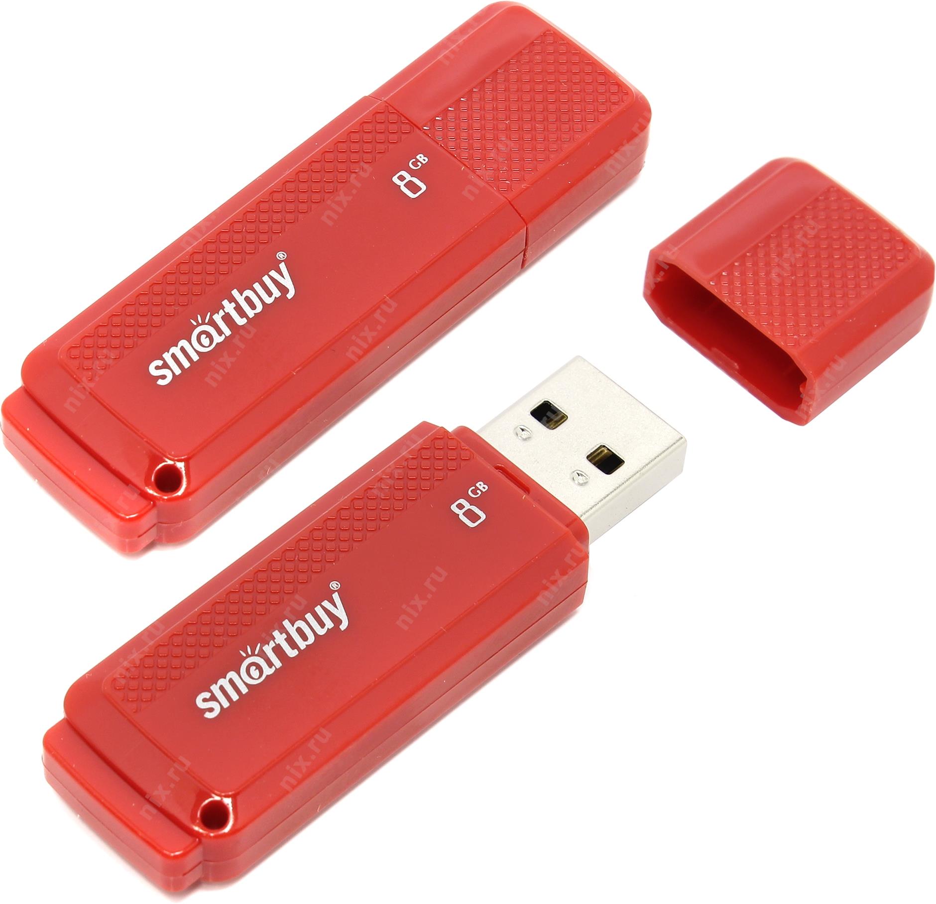 SmartBuy Dock SB8GBDK-R USB2.0 Flash Drive 8Gb (RTL)