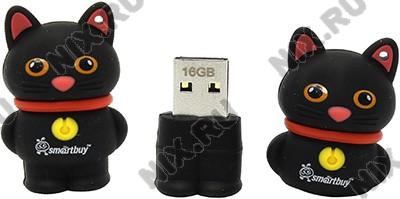 SmartBuy Wild Catty SB16GBCatK USB2.0 Flash Drive 16Gb(RTL)