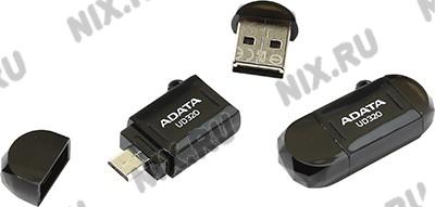 ADATA Durable UD320 AUD320-16G-RBK USB2.0/USB micro-B OTG Flash Drive 16Gb