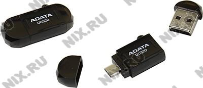 ADATA Durable UD320 AUD320-64G-RBK USB2.0/USB micro-B OTG Flash Drive 64Gb