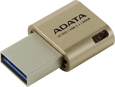 ADATA UC350 AAUC350-64G-CGD USB3.1/USB-C OTG Flash Drive 64Gb