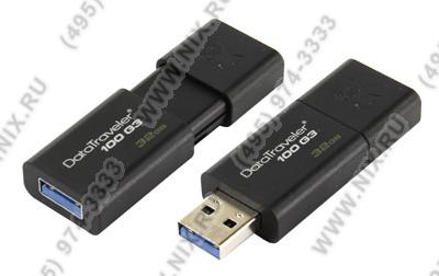 Kingston DataTraveler 100 G3 DT100G3/32GB USB3.0 Flash Drive 32Gb (RTL)