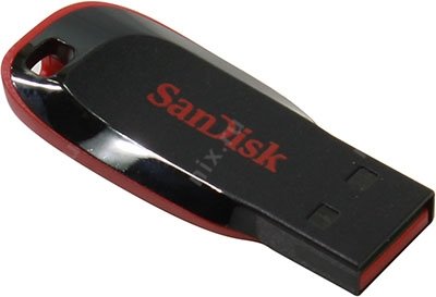 SanDisk Cruzer Blade SDCZ50-128G-B35 USB2.0 Flash Drive 128Gb (RTL)