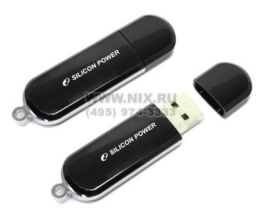 Silicon Power LuxMini 322 SP008GBUF2322V1K USB2.0 Flash Drive 8Gb (RTL)