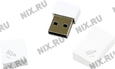 Silicon Power Touch T08 SP004GBUF2T08V1W USB2.0 Flash Drive 4Gb (RTL)