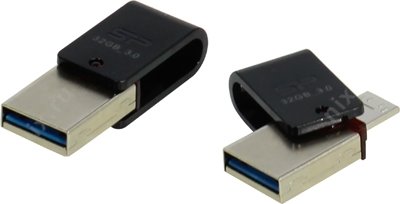 Silicon Power Mobile X31 SP032GBUF3X31V1K USB3.0/USB micro-B OTG Flash Drive 32Gb (RTL)